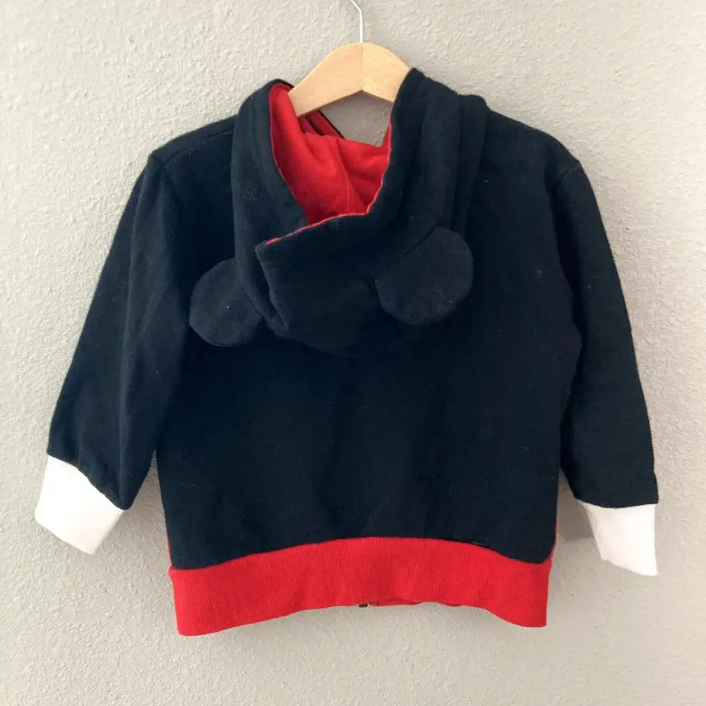 Disney Mickey Mouse Two Piece Sweatsuit Outfit - 3T
